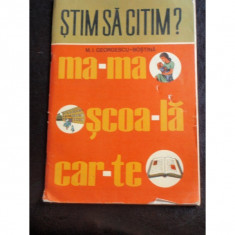 Stim sa citim? Jocuri didactice pentru clasa I foto