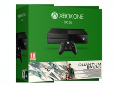 Consola Xbox One 500 GB Quantum Break + Alan Wake, negru foto