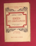 J. Ortega y Gasset IDEES ET CROYANCES