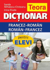 Dictionar francez-roman si roman-francez pentru elevi, Editura Teora foto