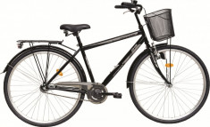 Bicicleta DHS Citadinne 2831 (2016) Culoare Negru 460mmPB Cod:21628314660 foto