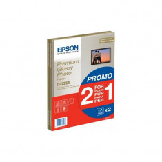 Epson Premium Glossy hartie foto A4 - 2x15 coli - 255g/mp (S042169) foto