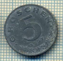 8932 MONEDA- AUSTRIA - 5 GROSCHEN -anul 1957 - starea ce se vede foto