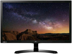 Monitor IPS LED LG 23.8&amp;quot; 24MT58DF-PZ, Full HD (1920 x 1080), HDMI, VGA, 5 ms, Boxe, TV Tuner (Negru) foto