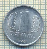 9039 MONEDA- GERMANIA(RDG) - 1 PFENNIG -anul 1980 A - starea ce se vede, Europa