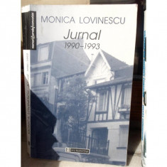 JURNAL 1990 1993 , MONICA LOVINESCU foto