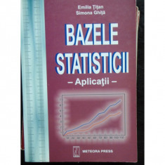 BAZELE STATISTICII - EMILIA TITAN foto