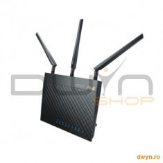 ASUS, Router Wireless AC1750 Dual-band 1300+450 Mbps, 2.4GHz/5GHz concurrent, Gigabit, ASUS AiCloud, foto