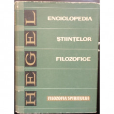 ENCICLOPEDIA STIINTELOR FILOZOFICE - HEGEL foto