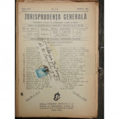 JURISPRUDENTA GENERALA 1947 foto