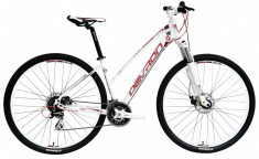 Bicicleta Devron Riddle Lady LH1.9 M 457/18 Crimson WhitePB Cod:216RL194592 foto