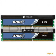 Corsair KIT 2x2 DDR3 4GB 1600MHz, 9-9-9-24, radiator, dual channel, rev A foto