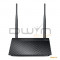 ASUS, Router Wireless N 300 Mbps, 4*Ethernet, 4*SSID, 30K session download, 2*5dbi detachable antenn