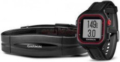 Smartwatch Garmin Forerunner 25 HRM cu banda, negru/ro?u foto