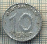 9028 MONEDA- GERMANIA(RDG) - 10 PFENNIG -anul 1948 A - starea ce se vede, Europa