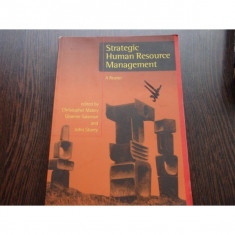 STRATEGIC HUMAN RESOURCE MANAGEMENT - A. READER foto