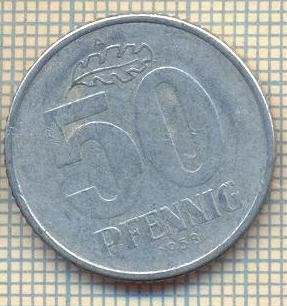 8974 MONEDA- GERMANIA(RDG) - 50 PFENNIG -anul 1958 A - starea ce se vede foto