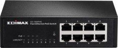 Switch Edimax ES-1008PHE 8-port Fast Ethernet PoE foto