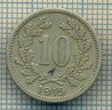 8950 MONEDA- AUSTRIA - 10 HELLER -anul 1915 - starea ce se vede, Europa