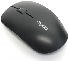 Mouse wireless Rapoo 3500P cu 4 butoane, negru foto