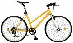 Bicicleta DHS Origin 2896 Culoare Galben 440mmPB Cod:21528964441 foto