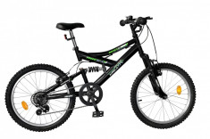 Bicicleta Kreativ 2441 culoare NegruPB Cod:215244160 foto