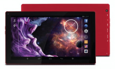 Tableta eSTAR Grand HD, Procesor Quad-Core 1.2GHz, HD Capacitive touchscreen 10.1&amp;quot;, 1GB RAM, 8GB Flash, 2MP, Wi-Fi, Android (Rosu) foto