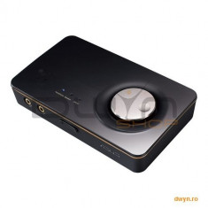 Placa de sunet 7.1 Asus Xonar U7, USB, Output: 4 x 3.5 mm jack (1/8&amp;#039;), 2 x RCA, 1 x S/PDIF, Input: 1 foto