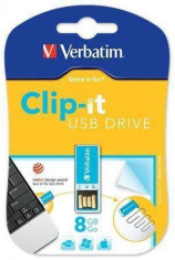 Memorie USB Verbatim &amp;amp;quot;Clip-it&amp;amp;quot; 8GB USB2.0 (43934) foto