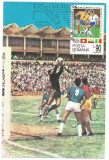 No(2)ilustrata maxima-SPORT FOTBAL -expozitia filatelica Timisoara 94, Romania de la 1950