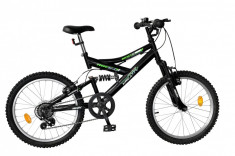 Bicicleta Kreativ 2041 culoare NegruPB Cod:215204160 foto