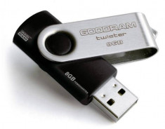 Memorie USB Goodram &amp;amp;quot;Twister&amp;amp;quot; 8GB USB2.0 (PD8GH2GRTSKR9) foto