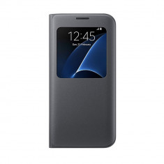 Husa Samsung Galaxy S7 Edge G935 Book S-View Black foto