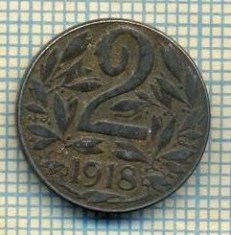 8928 MONEDA- AUSTRIA - 2 HELLER -anul 1918 - starea ce se vede