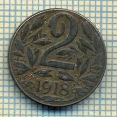 8928 MONEDA- AUSTRIA - 2 HELLER -anul 1918 - starea ce se vede