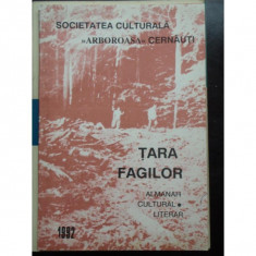 TARA FAGILOR ALMANAH CULTURAL LITERAR 1992 foto