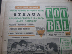 Revista FOTBAL (nr.218, 29 iulie 1970), Steaua a castigat Cupa Romaniei foto