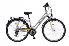 Bicicleta DHS Travel 2856 Culoare Gri 430mmPB Cod:21528564370 foto