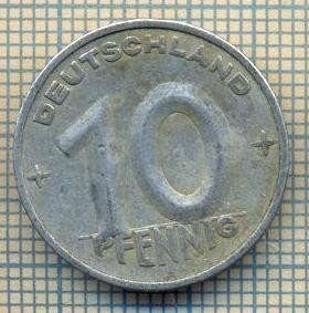 9029 MONEDA- GERMANIA(RDG) - 10 PFENNIG -anul 1950 A - starea ce se vede foto