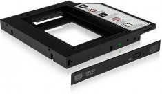 Adaptor Icy Box pentru extensie laptop SSD/HDD 2.5&amp;#039;&amp;#039;, negru foto
