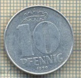 9023 MONEDA- GERMANIA(RDG) - 10 PFENNIG -anul 1970 A - starea ce se vede, Europa