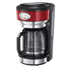 Cafetiera Russell Hobbs Retro Ribbon Red 21700-56, sticla foto