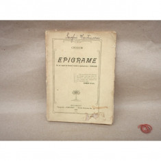 Epigrame , Carmen Sylva , 1908 foto