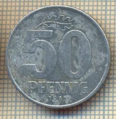 8973 MONEDA- GERMANIA(RDG) - 50 PFENNIG -anul 1982 A - starea ce se vede