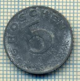 8933 MONEDA- AUSTRIA - 5 GROSCHEN -anul 1955 - starea ce se vede