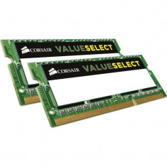 Memorie notebook Corsair ValueSelect 16GB DDR3 1600MHz CL11 Dual Channel Kit 1.35v foto