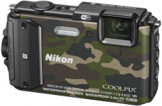 Aparat foto digital Nikon Coolpix AW130, camuflaj foto