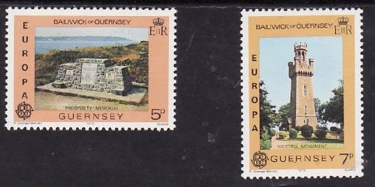 Europa-cept 1978 - Guernsey 2v.neuzat,perfecta stare(z)