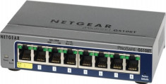 Switch Netgear PROSAFE 8-PORT GIGABIT SMART GS108T-200GES foto