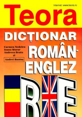 Dictionar roman-englez, Editura Teora foto